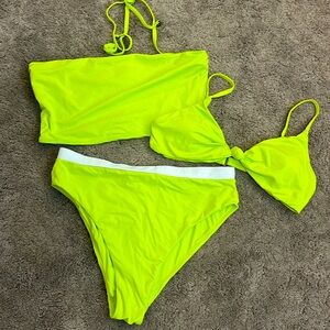 ANDIES SWIM • NEON LIME • BIKINI SET